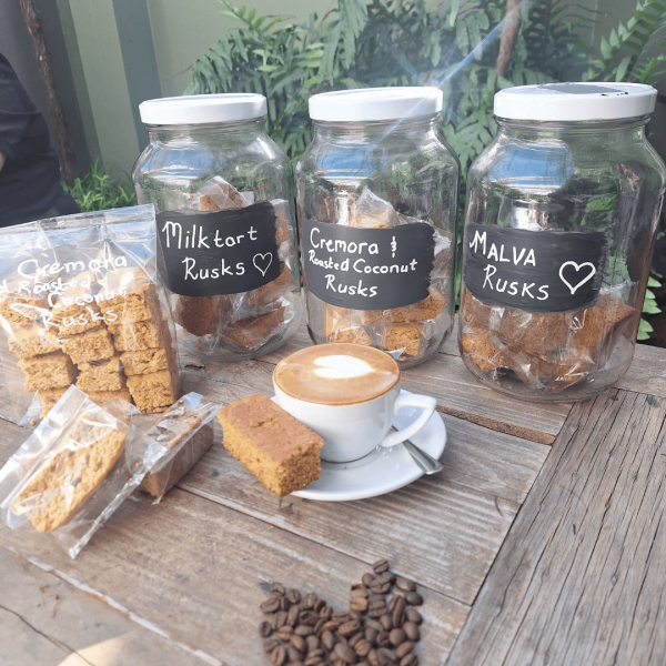 Malva Pudding Rusks | Milktart Rusks | Cremora & roasted coconut Rusks