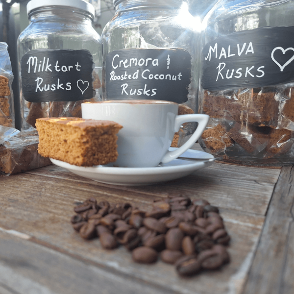 Malva Pudding Rusks | Milktart Rusks | Cremora & roasted coconut Rusks